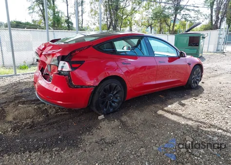 2022 Tesla Model 3 Long Range Dual Motor All-Wheel Drive from USA, damaged, VIN 5YJ3E1EB4NF288516